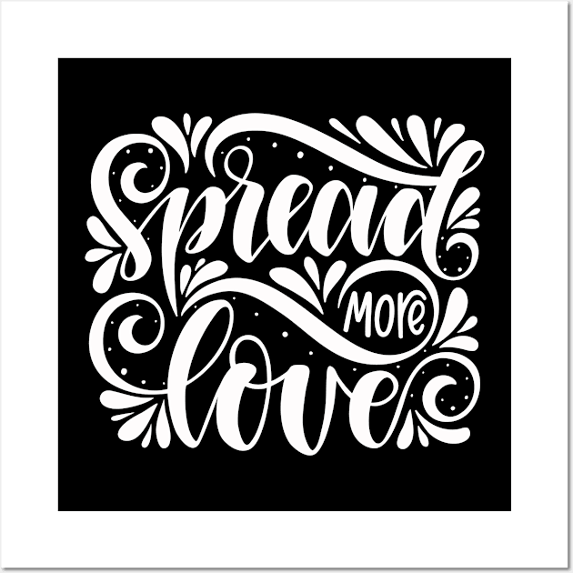 Sparkle More Love Motivational Inspirational Quotes in Text Art Design For Minimalism and  Scandinavian concept Wall Art by familycuteycom